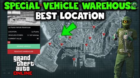 vehicle warehouse in gta|Vehicle Warehouse Locations in GTA 5